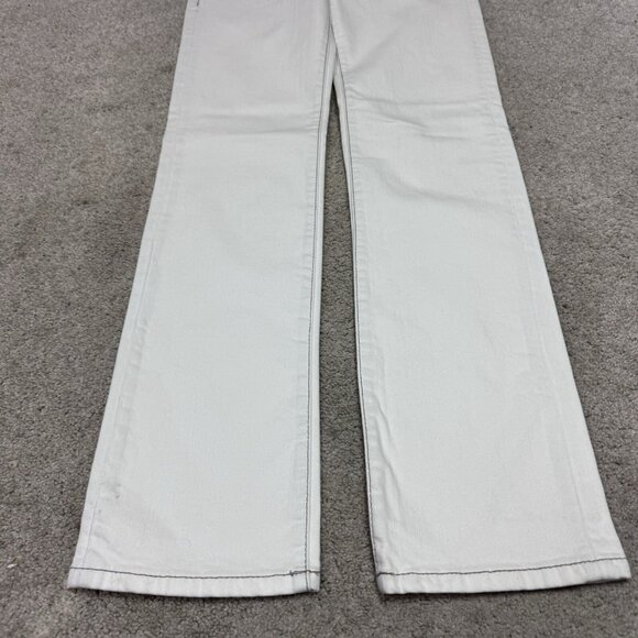 Express Jeans Ivory Straight Pockets Women’s Size 2 NWT - Picture 9 of 11